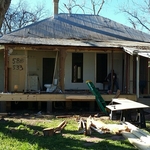 Demo on historic home