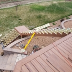 laying the decking
