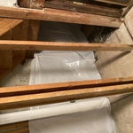 Asbestos tiles