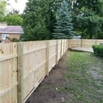New fence