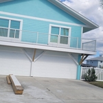 Wrap around deck