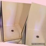 Shower Stall Before and after
