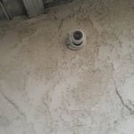 Wall mounted camera over garage back door