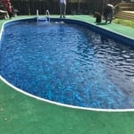 Oval shape liner change