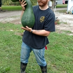 Squash plant I started for the neighbors