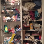 The Linen Closet Before