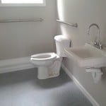 handicap toliet and sink