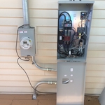 Transfer switch install