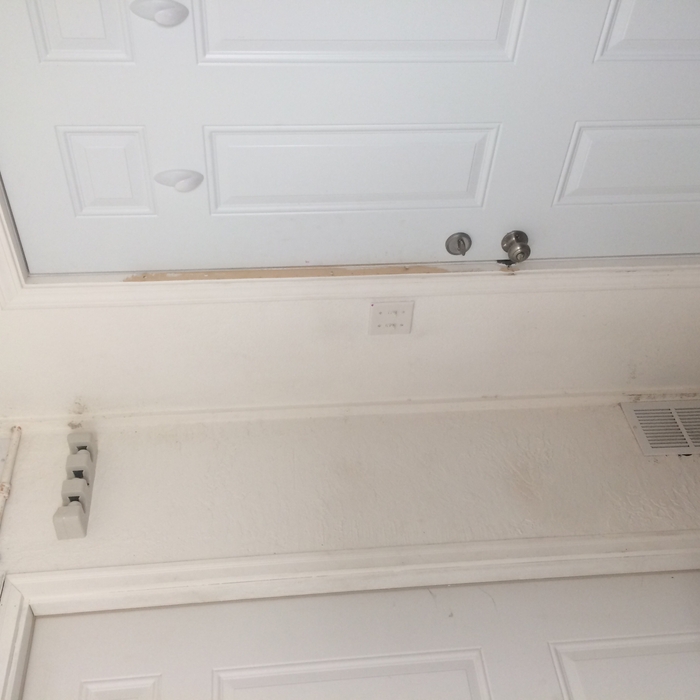 Air supply's and return installed