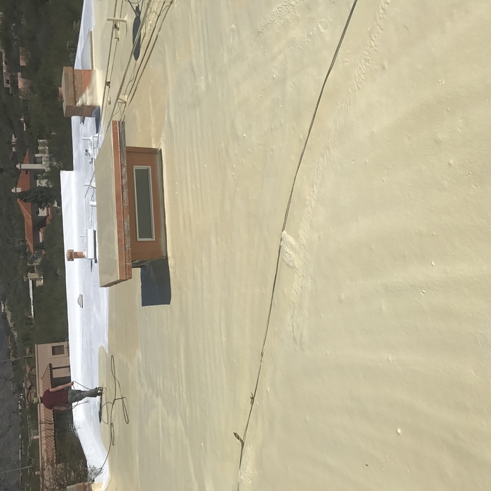 New foam roofing system