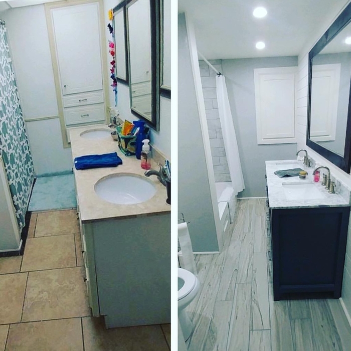Bathroom remodel