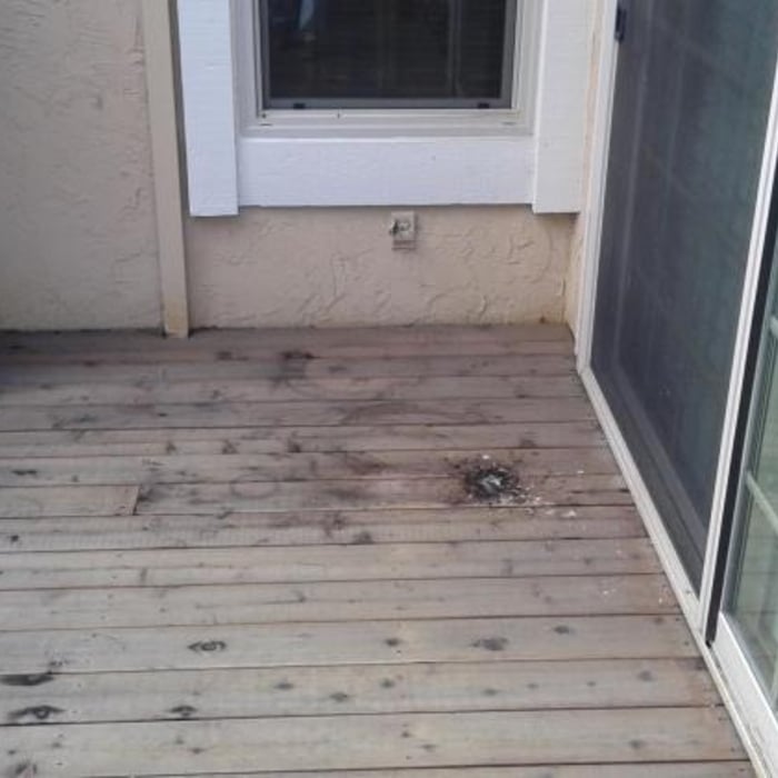 deck staining