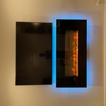65inch above fireplace