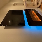65in. Above Fireplace