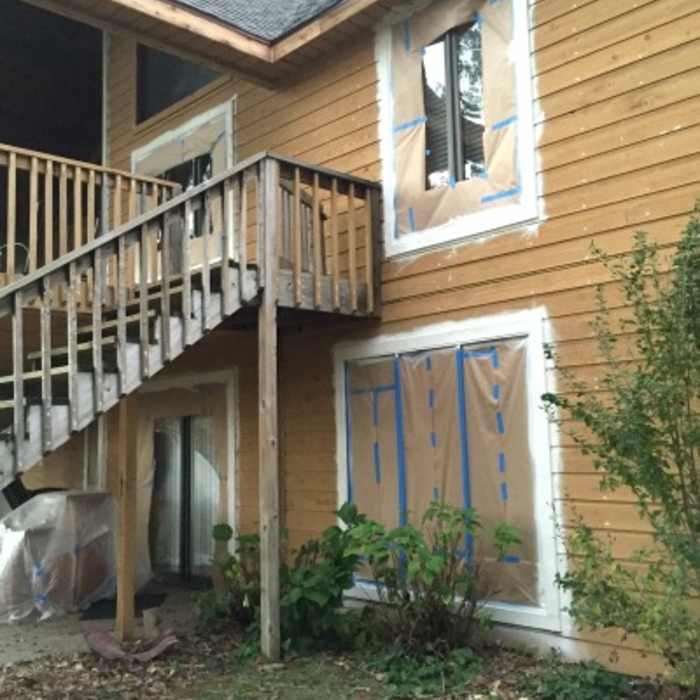 Exterior in Process