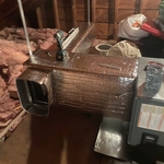Central Air Attic install