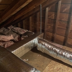 Central Air Attic install