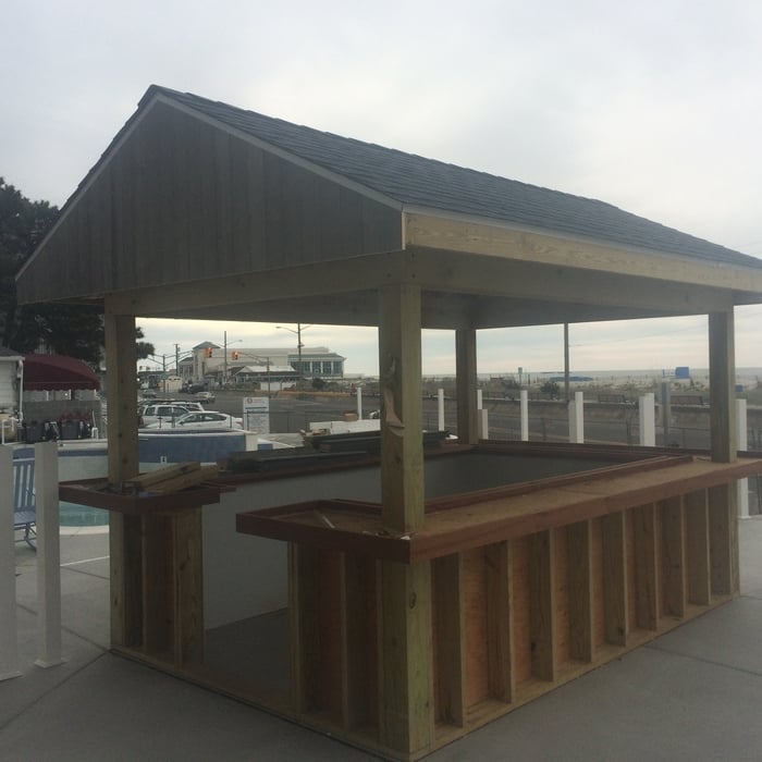 Outdoor Pool Bar
