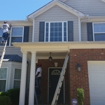 Repainted trim
