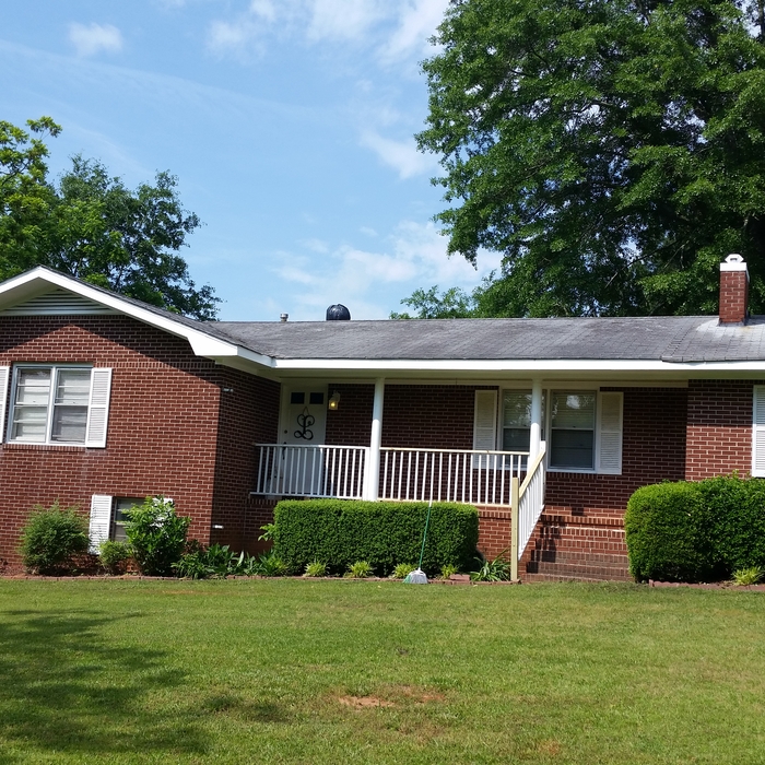 Repaint porch railing, fascia and shutters
