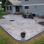 Stamped concrete