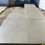 Stamped concrete