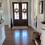 New Pella Double Maple Door in Vienna VA