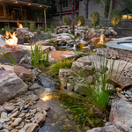 Spa & Pond