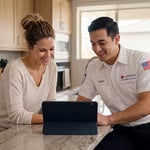 Technician and owner