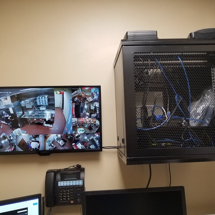 Tv mounting, all telephone and data wiring