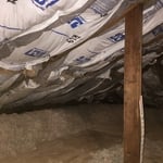 Attic ceiling insulation