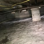 Before barrier is installed