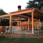 Large Outdoor Living Area
