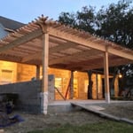 Cedar Outdoor Arbor