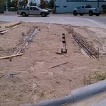 Ground Mount Concrete Base
