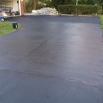 Completed work of main driveway.