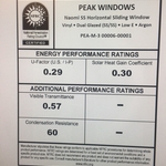 Our Standard window rating