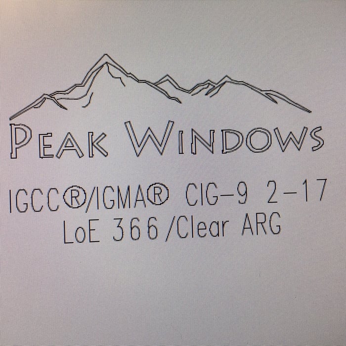 Glassed Etched