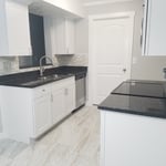 Condo flood damage after