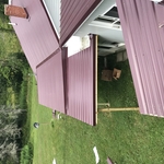 Finished roof