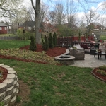 landscape and mulch