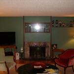 Existing Mantel Wall
