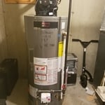 Gas Hot Water Heater Install - Power Vented