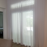 Ripplefold Linen sheer panels