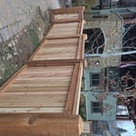 Cedar Craftsman Fence