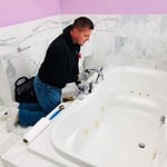 Faucet installation