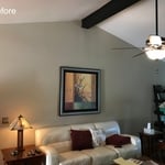 Fix crack and paint walls