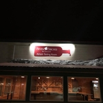 Sign outside