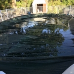 Abover ground pool closing