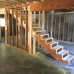 Stairs in a commercial building